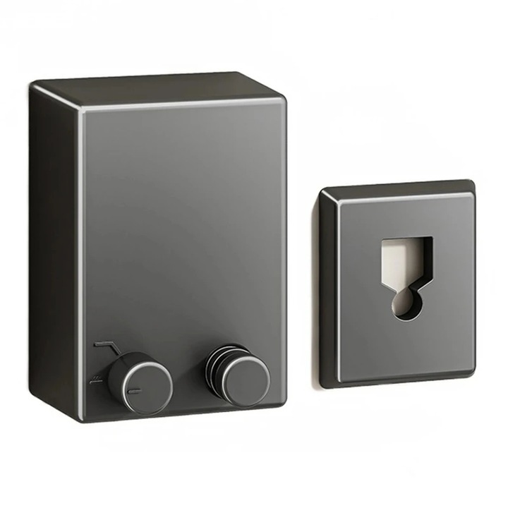 Uscator rufe retractabil, inox, capacitate 20kg, lungime 4.2m, montare fara gaurire, gri