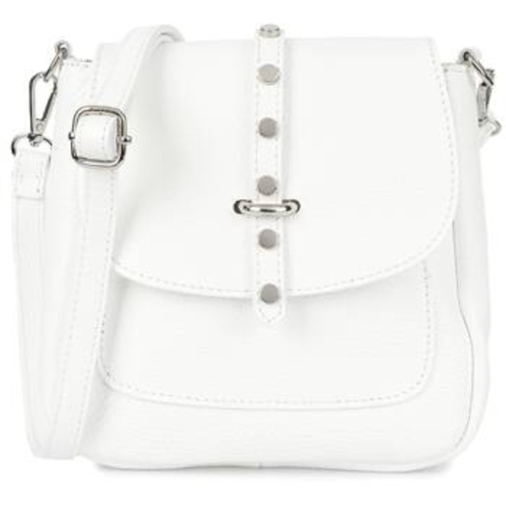 Geanta messenger dama Vera Pelle, piele naturala, 20x7cm