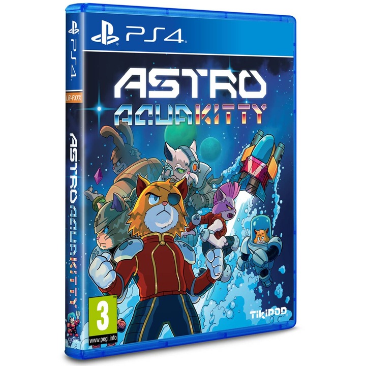 Игра TIKIPOD LIMITED Astro Aqua Kitty, за PlayStation 4