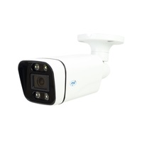 Camera supraveghere video PNI IP5POE, 5MP, D-WDR, 4.0mm, 6 LED-uri, IP66, alb