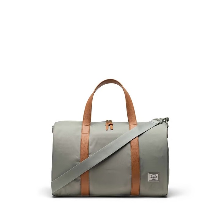 Novel Carry On Duffle Seagrass/Fehér Stitch zöld utazótáska