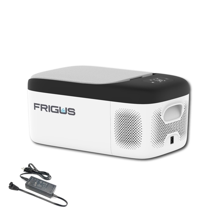 Frigider auto cu compresor 18 L, 12-24 -220 V cu display LCD si Bluetooth, congelator -20°C