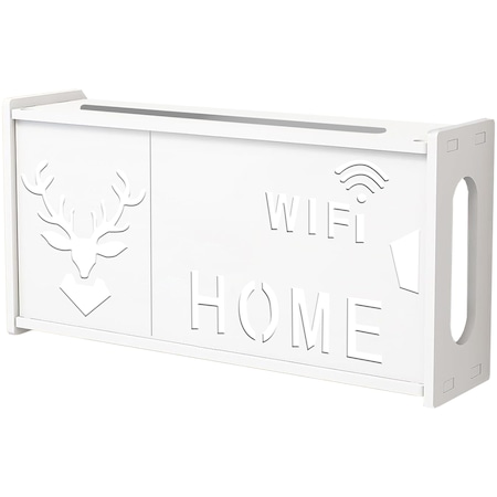 Raft Suport Router Wireless, Minetgnon®, pentru mascare fire si ...