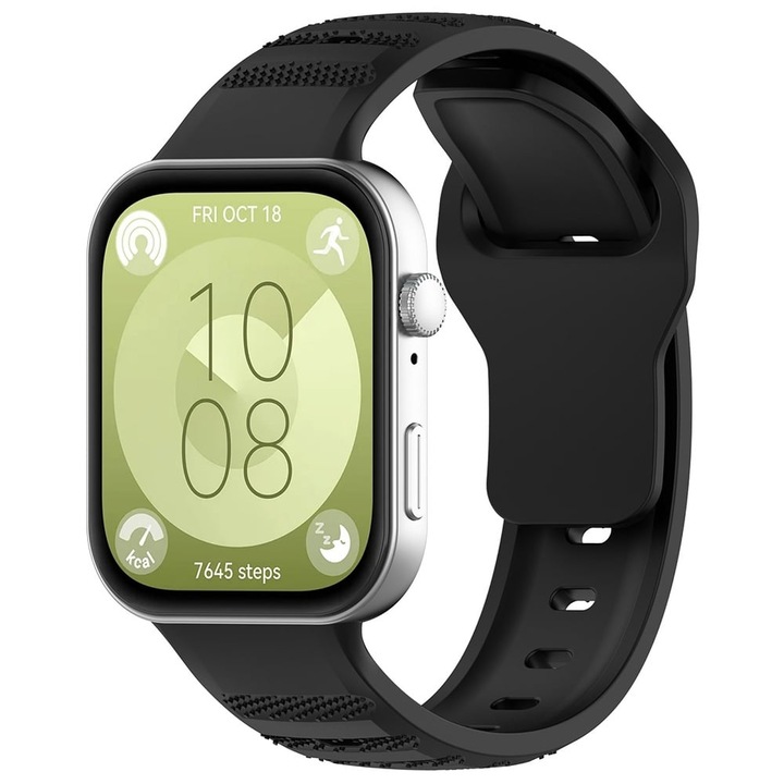 Curea pentru Huawei Watch Fit 3 - Techsuit Watchband (W050) - Black