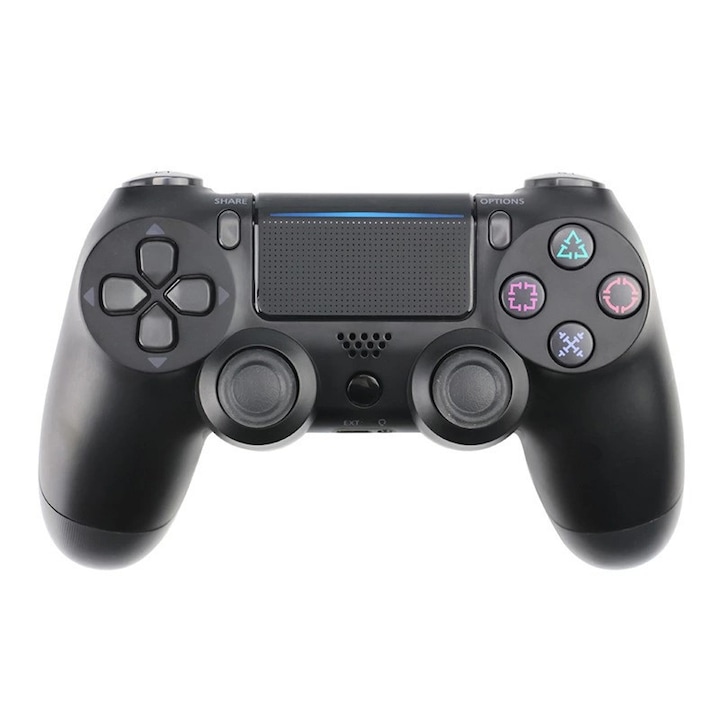 Controler de joc fara fir PS4, Redkid®, Bluetooth, Dual Shock, Gamepad ...
