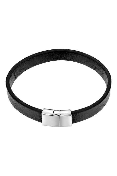 Marc Lauder, Bratara din piele cu inchidere magnetica, Negru