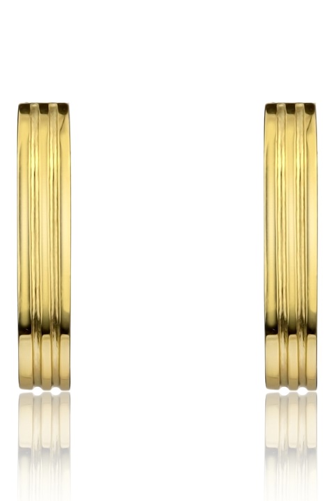 Marc Lauder, Cercei din otel inoxidabil cu inchidere leverback, Auriu