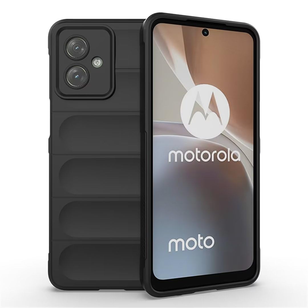 Husa telefon pentru Motorola Moto G54 5G, Protectie Completa, Antisoc, Negru