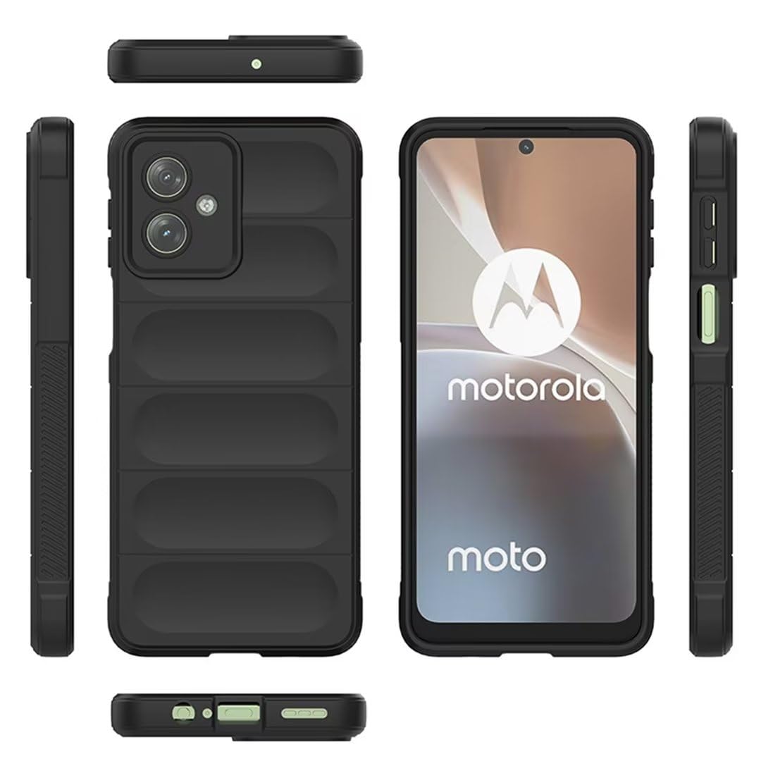 Husa telefon pentru Motorola Moto G54 5G, Protectie Completa, Antisoc, Negru