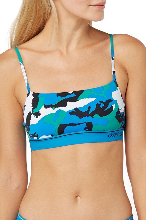 Noi melltarto Bralette Calvin Klein Fehernemu 10-512, kek, Kék