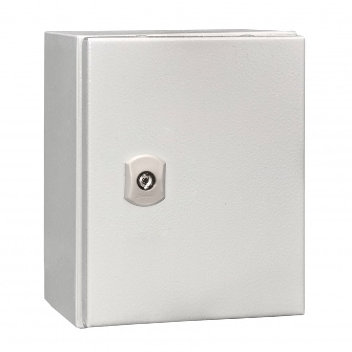 Dulap metalic Schrack Technik WST2520150, Pentru montare pe perete, 250x200x155 mm, Cu 1 usa solida, IP 65
