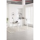 Birou reglabil electric pe inaltime, MDF/Otel, Dimensiuni 1400x600x15mm, Functii de Memorie, Stejar/Alb