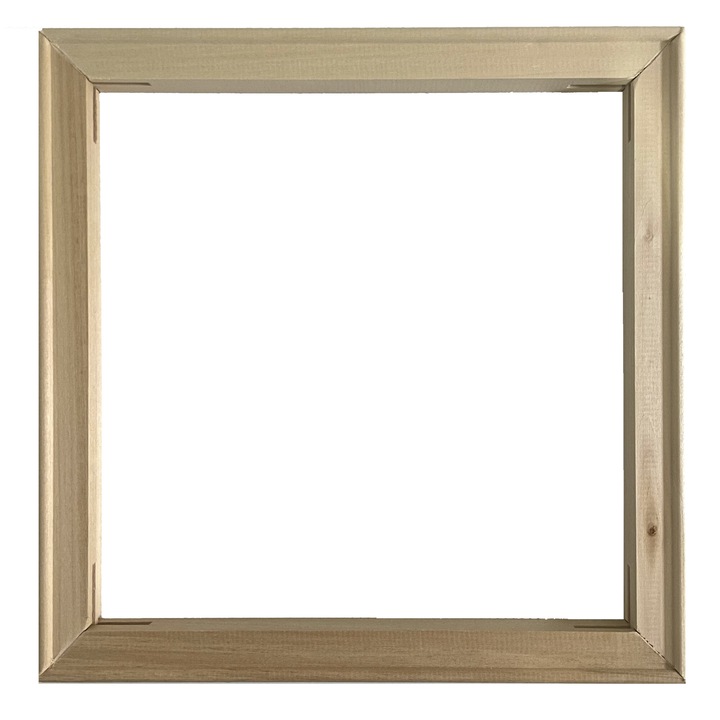 Sasiu din lemn pentru imagini, picturi sau printuri 35x35 cm