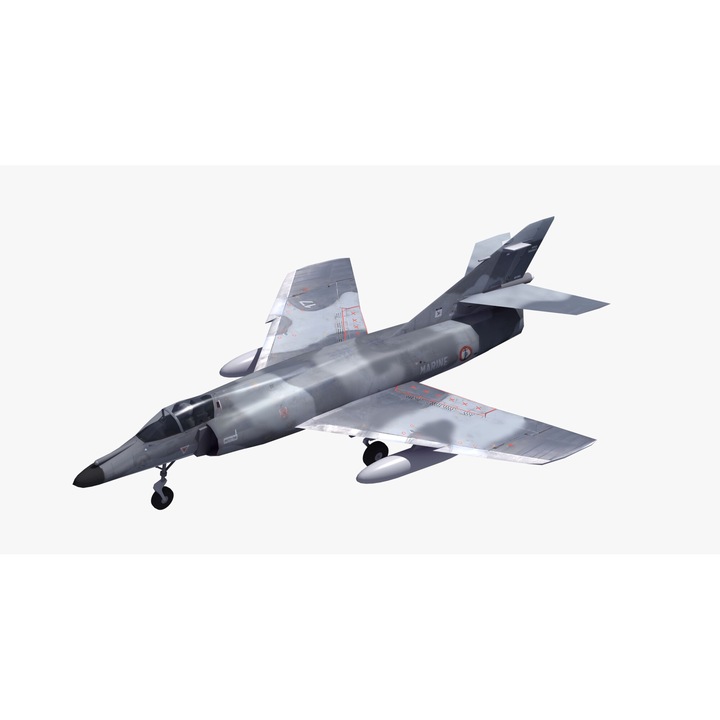 Macheta Aeromodele de construit Kinetic Dassault Brequet Super Etendard Modernise 1:48 KIN 48061