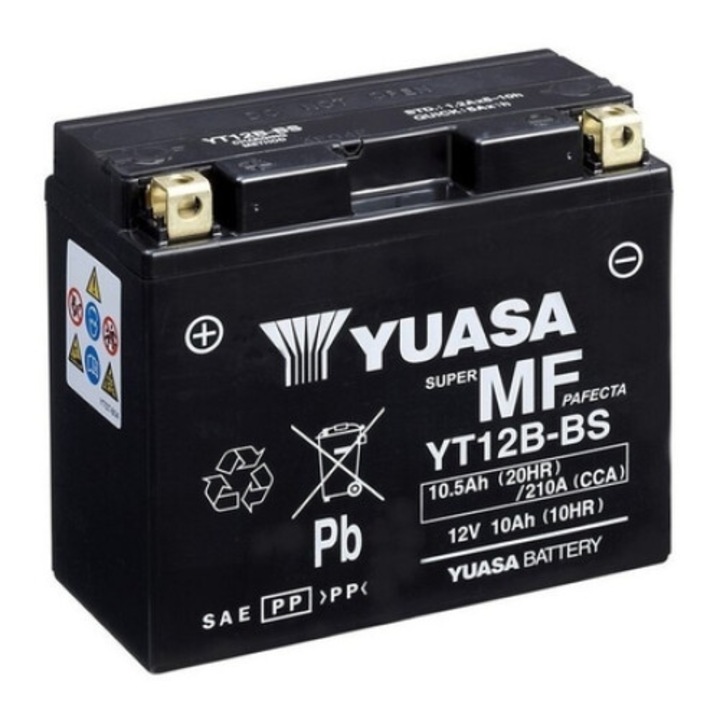 Акумулатор за мотоциклет Yuasa AGM YT12B-BS Ah A