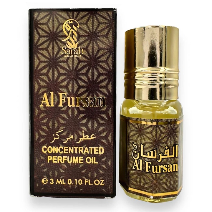 Parfüm SARAH, AL FURSAN, Parfümös olaj Unisex, 3 ml