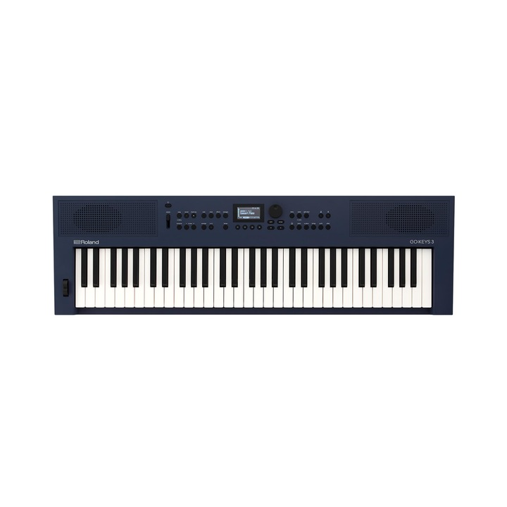 Orga electronica, Roland GO:KEYS 3, 200 de ritmuri, 1154 de sunete, Bluetooth audio, albastru inchis