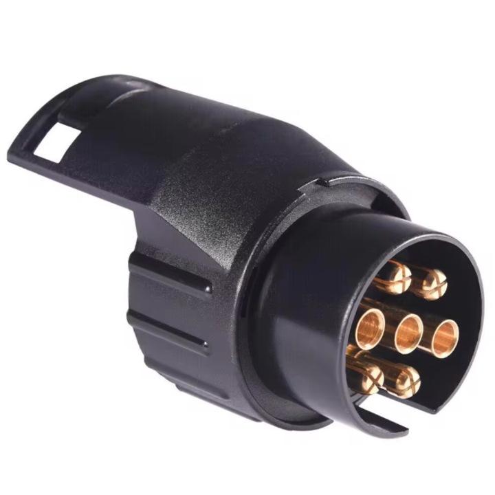 Utánfutó horog csatlakozó adapter 7-13 tűs, CRT, Pro Light, fekete