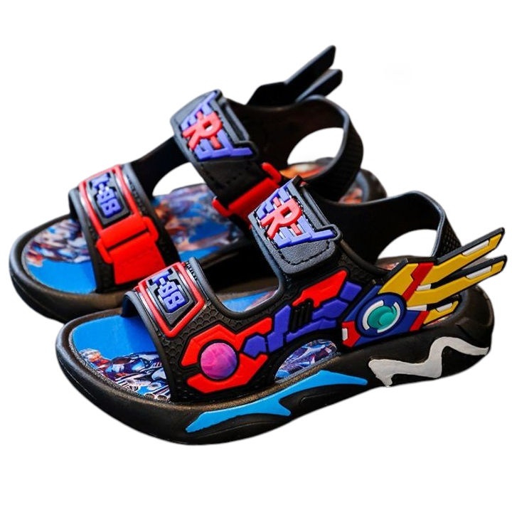 Детски сандали Permani Bronte, Гумени, Черен, Черен