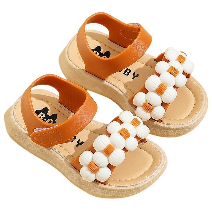 Детски сандали Permani Avila, Каучук, Оранжев, 31 EU