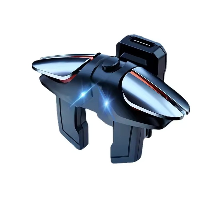 Controller Gaming Magnetice pentru Smartphone cu Design Futurist, Sistem de Fixare Magnetica Puternica si Declansatoare Ultra-Sensibile - Ideal pentru Jocuri de Actiune si Shootere