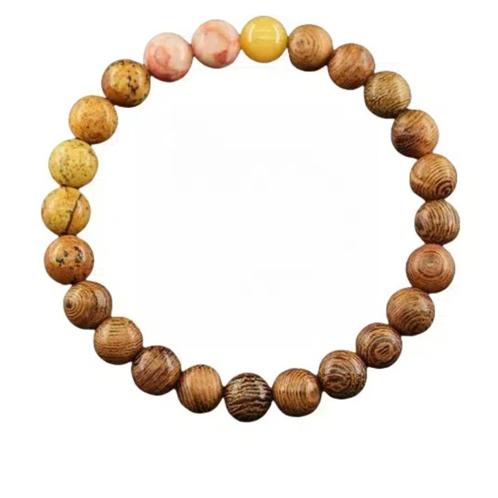 Bratara energetica Jupiter, Pietre semipretioase, Multicolor