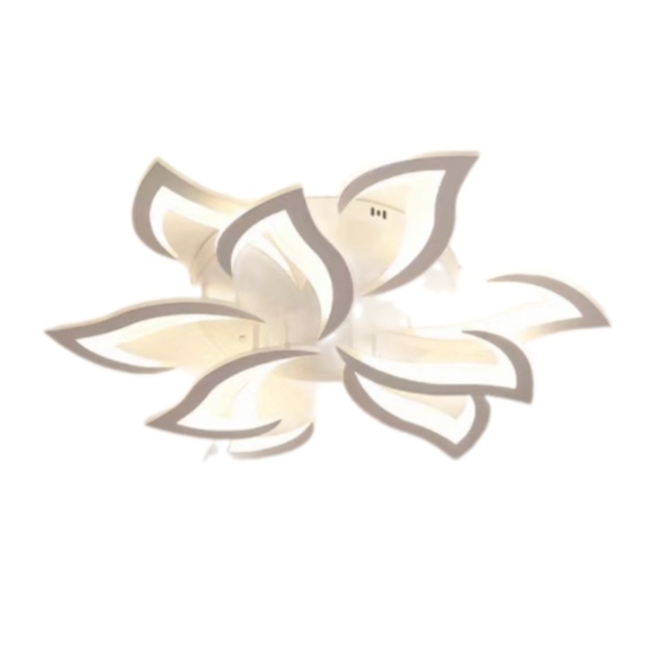 Candelabru LED cu Telecomanda, trandafi led lumina calda/ rece/ lumina naturala si intensitate reglabila 8884/9