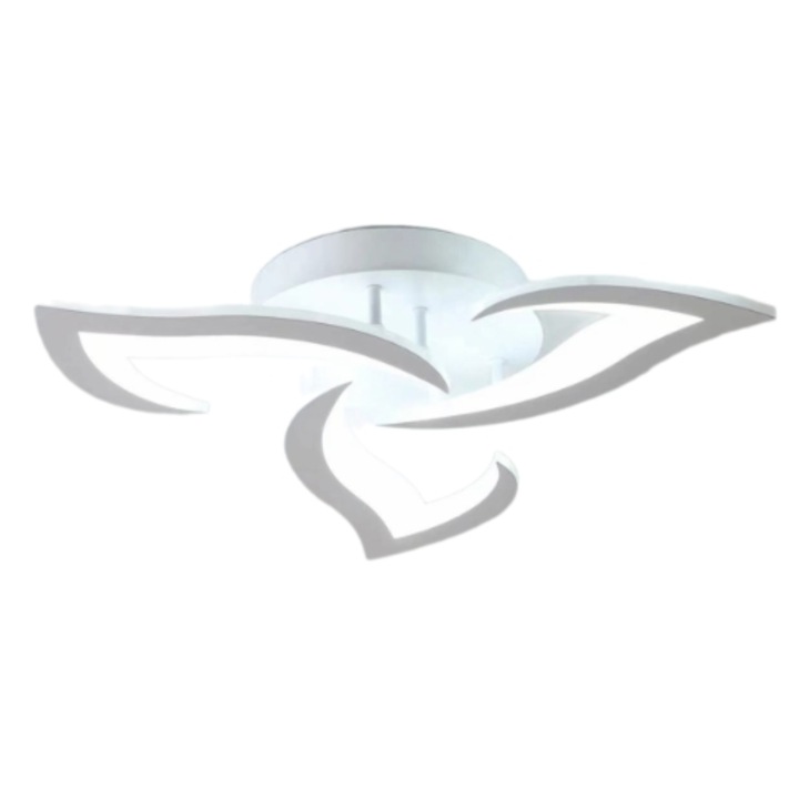 LED полилей с дистанционно управление, розово led топла/студена/естествена светлина и регулируем интензитет 8884/3