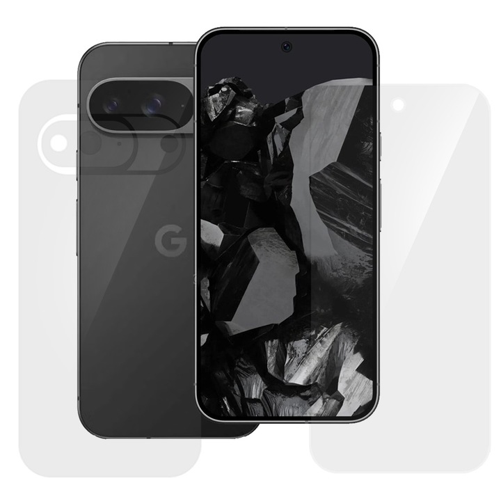 Комплект от 2 фолиа SILKASE за Google Pixel 9, защита на телефона, възобновяем силикон