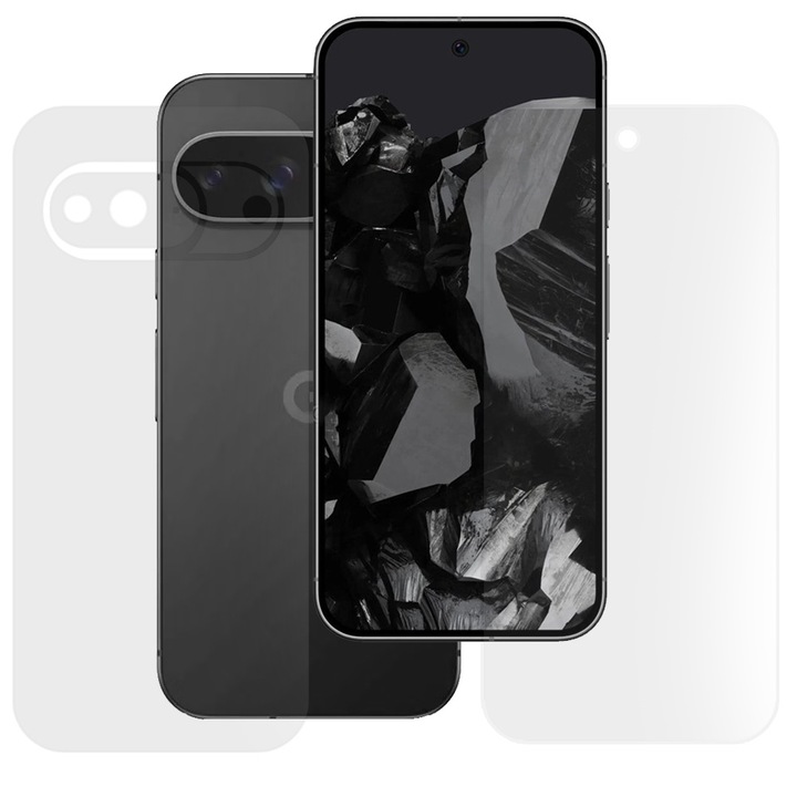 Комплект от 2 матови фолиа SILKASE за Google Pixel 9, защита на телефона, силикон