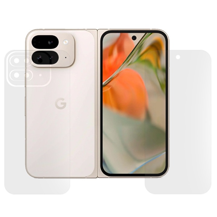 Комплект 2 матови фолиа SILKASE за Google Pixel 9 Pro Fold, защита на телефона, силикон