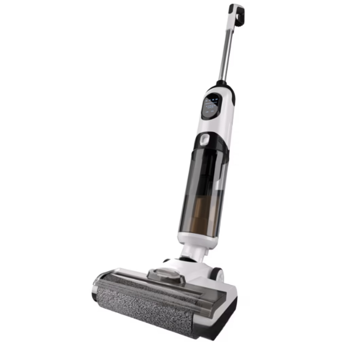 Aspirator Vertical, Ila Product®, Aspirator Fara Fir, Aspirare Puternica Cu Mop Umed Integrat, Control Inteligent Smart, Sistem Auto Curatare, Rezervor Apa Dublu, Filtru HEPA Lavabil, Aspirator Cu Filtru Performant, Putere 170W, Alb
