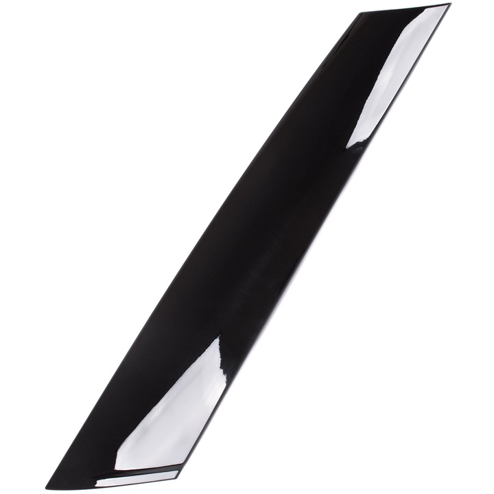 Oszlopsapka, Mini, fényes fekete, bal, 4 kapcsos készlet