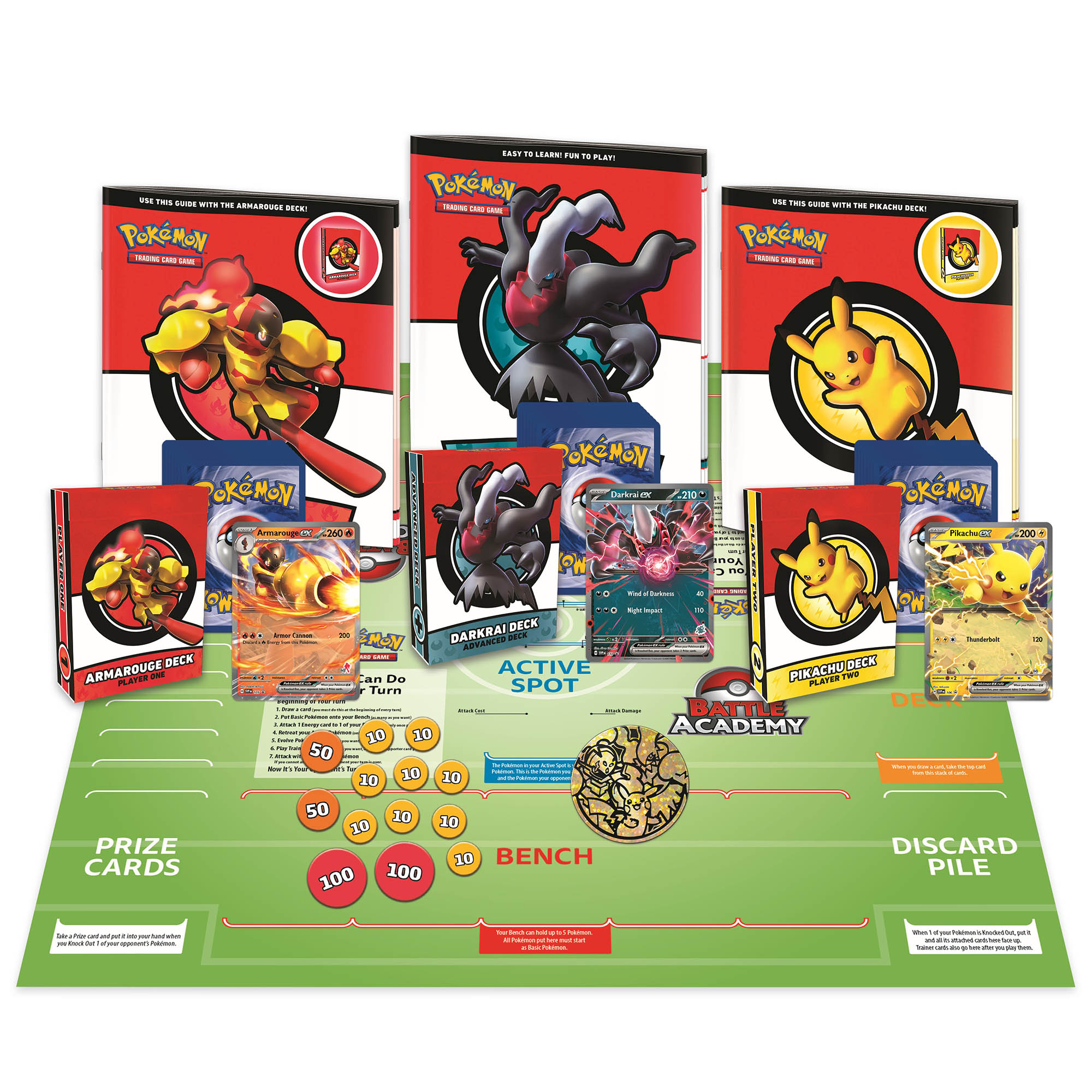 Set cartonase Pokemon TCG: Battle Academy 2024 - eMAG.ro