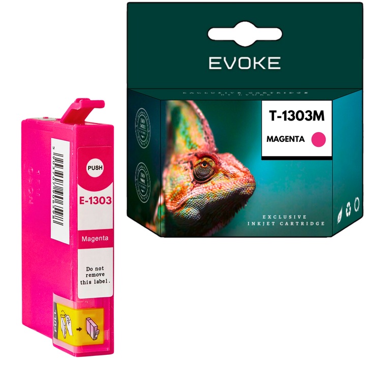 Epson nyomtató tintapatron 1303 magenta, 18 ml, 1360 oldal, C13T13034010 / T1303, kompatibilis a BX320FW BX525WD BX535WD BX625FWD BX630FWD BX635FWD BX630FW BX630FW BX635FWD készülékkel