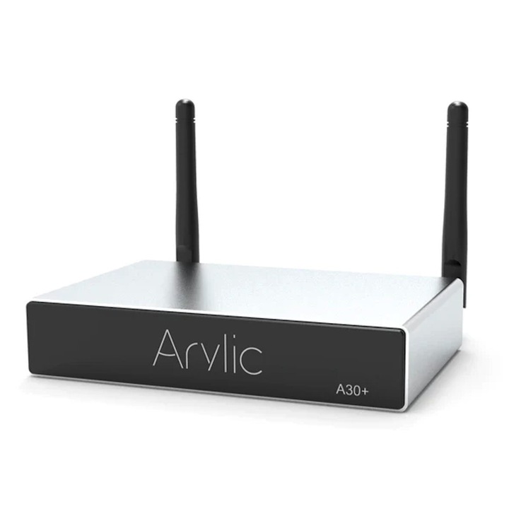 Sztereó erősítő Arylic A30+, LAN, Wi-Fi, Bluetooth, Multiroom