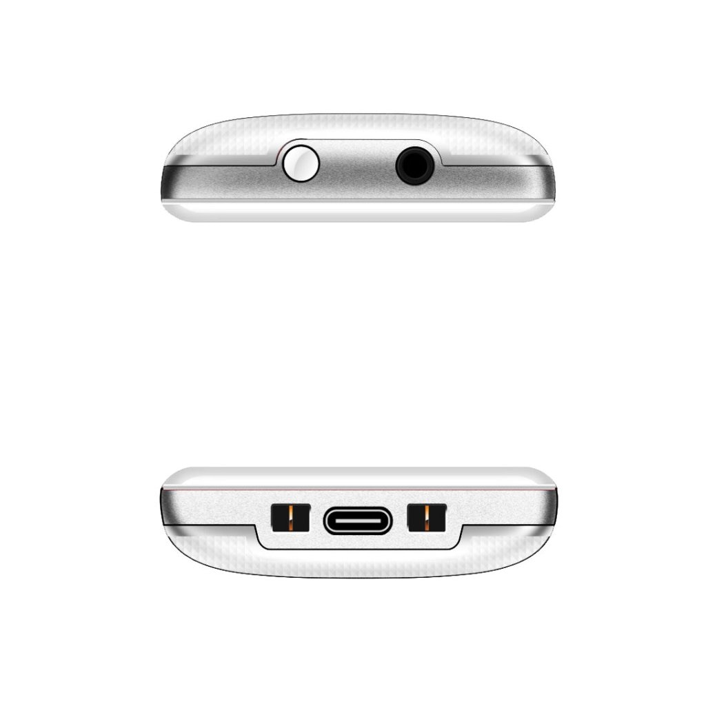 Evolveo EasyPhone, telefon mobil pentru seniori cu suport de incarcare, 32 MB, 2G, Alb