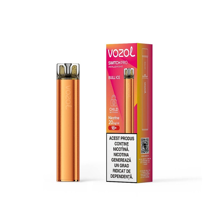 Kit Tigara Electronica Vozol Switch Pro 800 Puff 2% Bull Ice