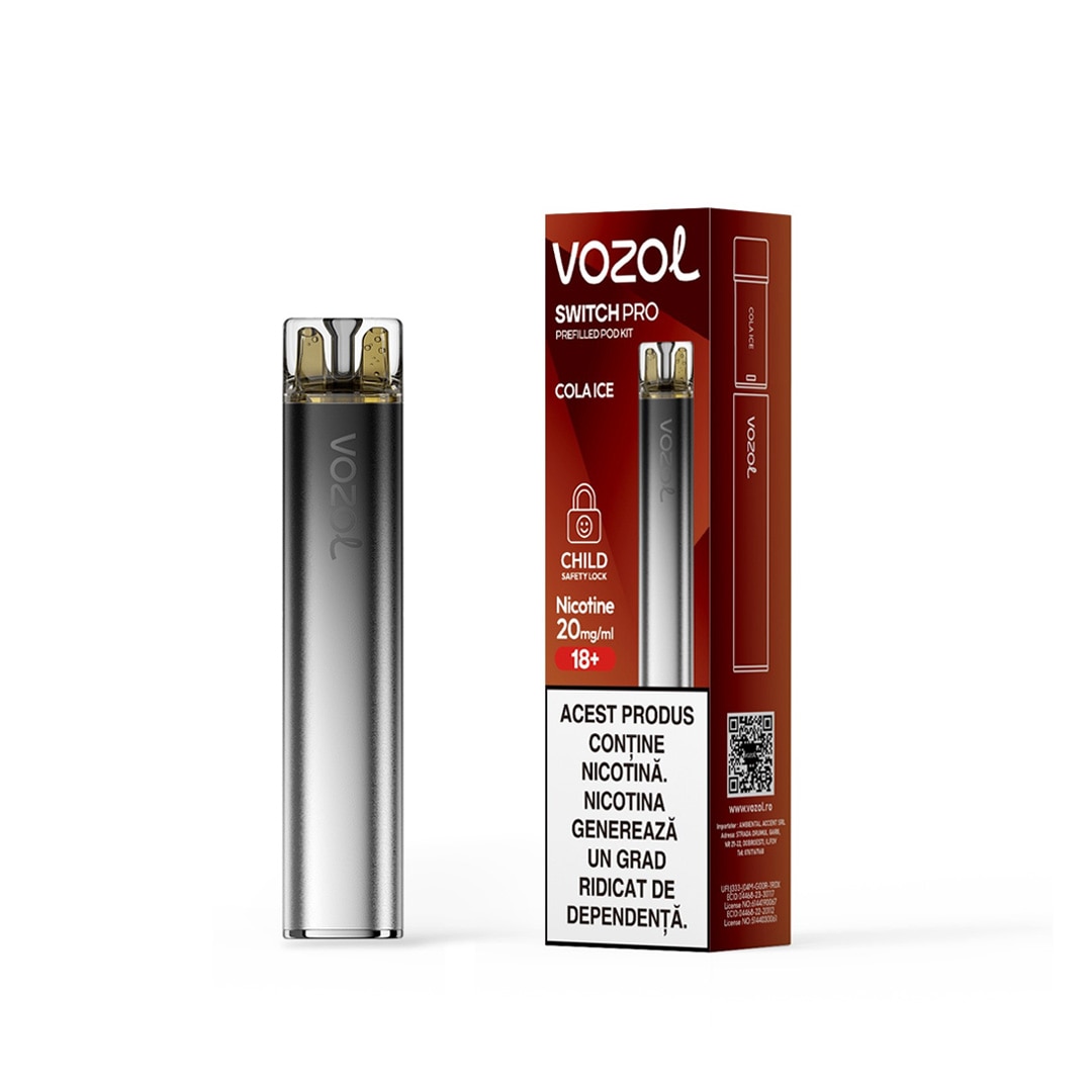 Kit Tigara Electronica Vozol Switch Pro 800 Puff 2% Cola Ice - eMAG.ro