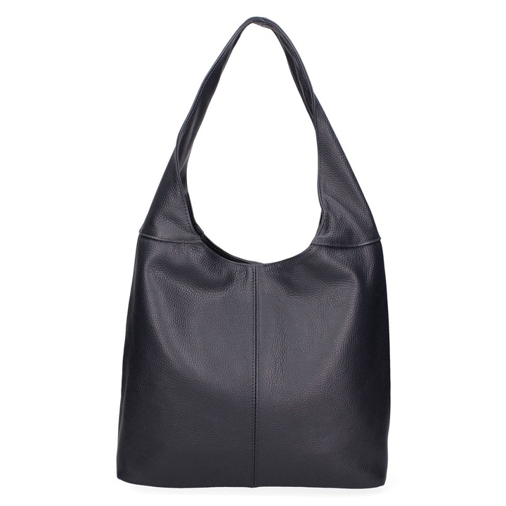 Gave Lux, Geanta hobo de piele, Albastru inchis