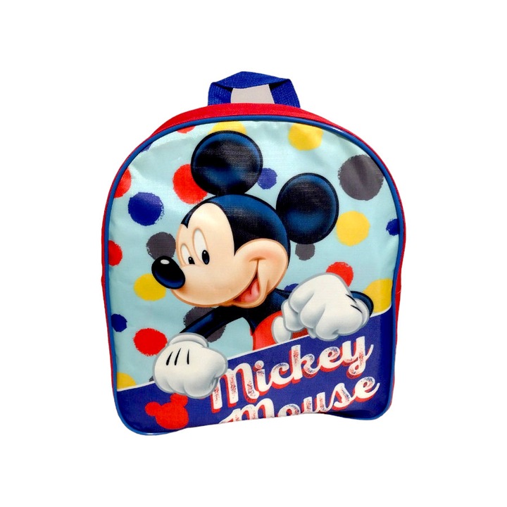 Ghiozdan copii, multicolor, 30x26x10cm, Mickey Mouse, Disney