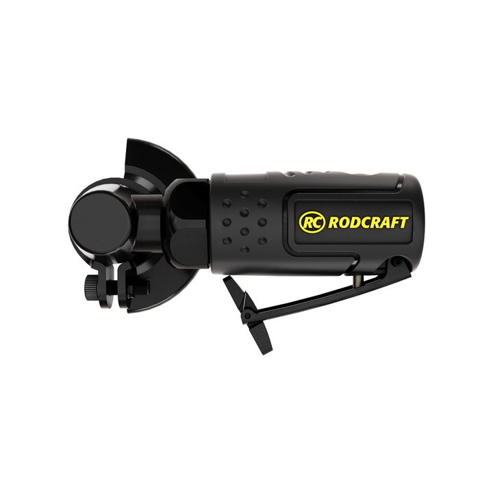 Polizor unghiular pneumatic, format MINI, dimensiune disc 50-59mm, priza aer 1/4", turatie 18000rpm, putere 223W, Rodcraft RC7103