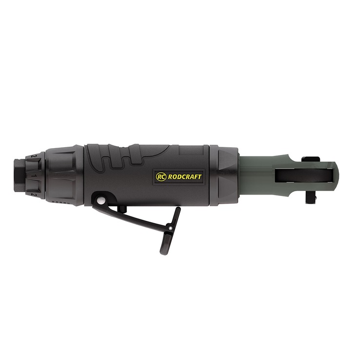 Cheie cu clichet, pneumatica, cap patrat 1/4", priza aer 1/4", cuplu maxim 45Nm, Rodcraft RC3068