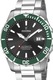 Festina, Автоматичен часовник от неръждаема стомана, Camo зелен, Сребрист