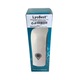 Dispenser - dozator sapun lichid, 300 ml cu suport de agatare pe perete, alb/gri, 21.5 x 6.5 x 7.2 cm
