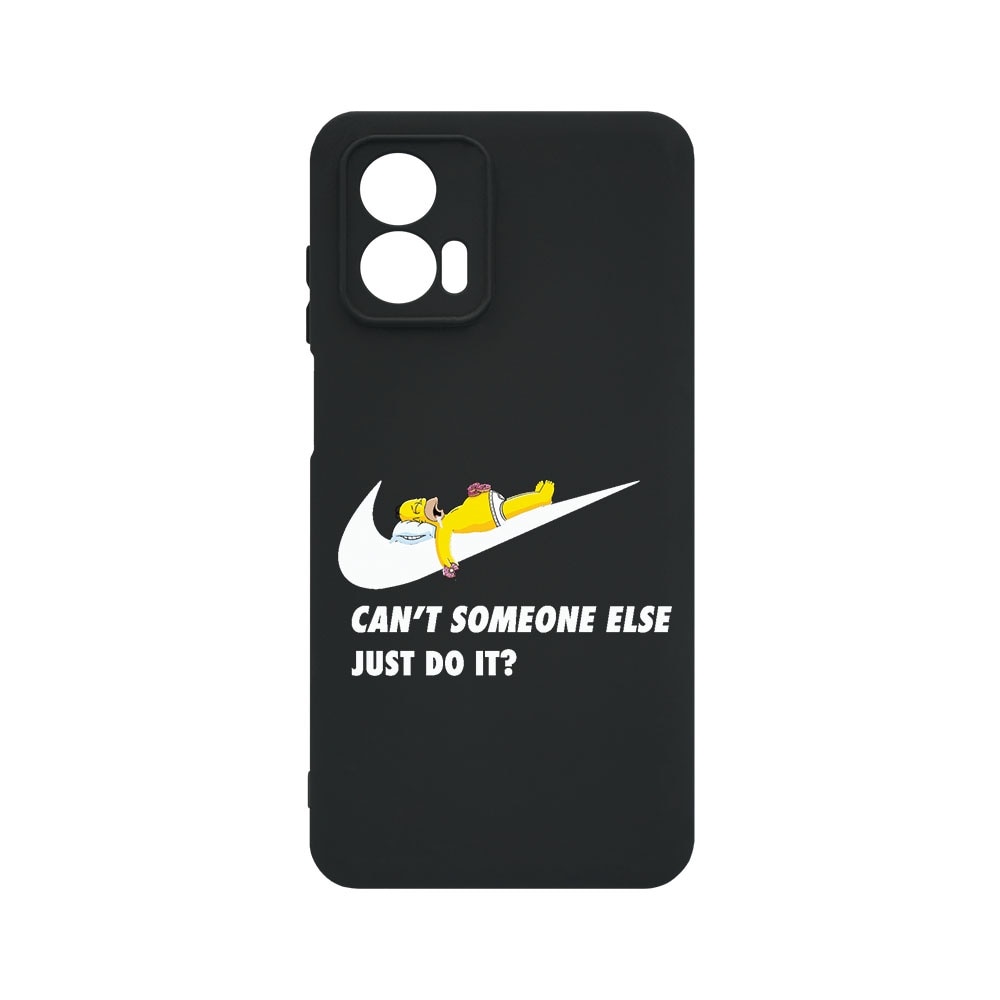 BestCase® Husa Slim SIlicon 0.8MM, Compatibila Cu Motorola Moto G85, Simpson Just Do It, Protectie Camera, Rezistenta la uzura, c-B 751