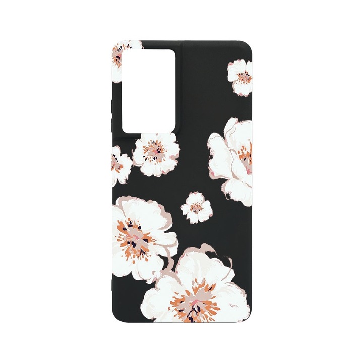 BestCase® Husa Slim SIlicon 0.8MM, Compatibila Cu Honor 200 Lite, Pastel Colors - Flowers, Protectie Camera, Rezistenta la uzura, c-B 499