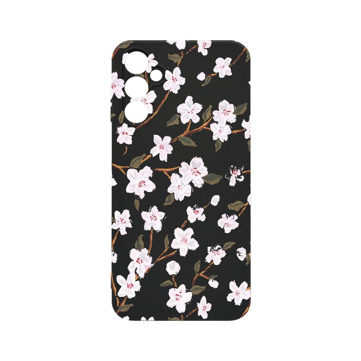 BestCase® Husa Slim SIlicon 0.8MM, Compatibila Cu Samsung Galaxy S24 FE, Spring Flower, Protectie Camera, Rezistenta la uzura, c-B 512