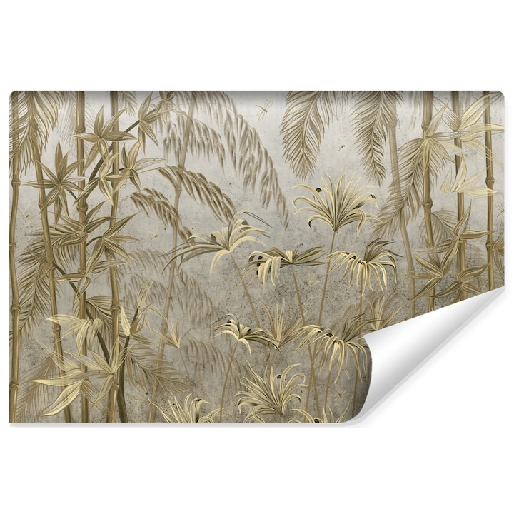 Фототапет Tropical Leaves Large Palm Tree Decoration 270 cm x 180 cm Bedroom Nature Exotica 3D