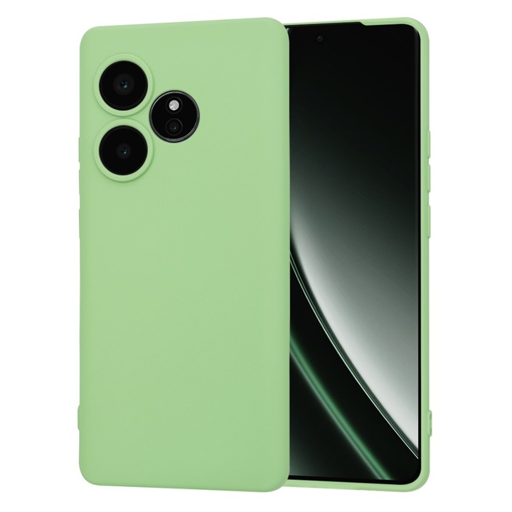 Realme GT 6 / GT 6T tok - Techsuit SoftFlex - menta zöld